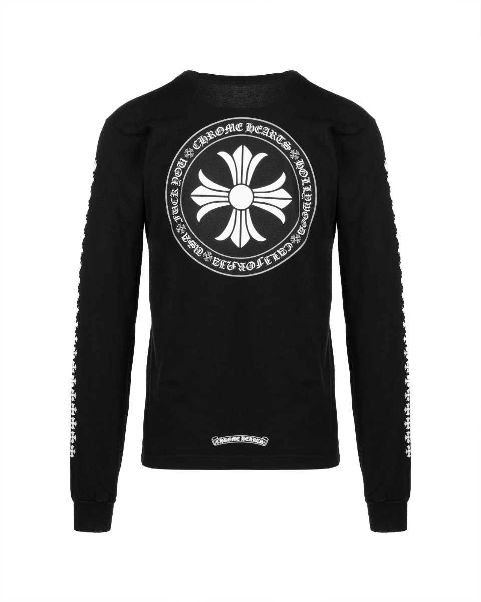 Chrome Hearts Seal Stamps Cross logo pocket long sleeve t-shirt thumbnail