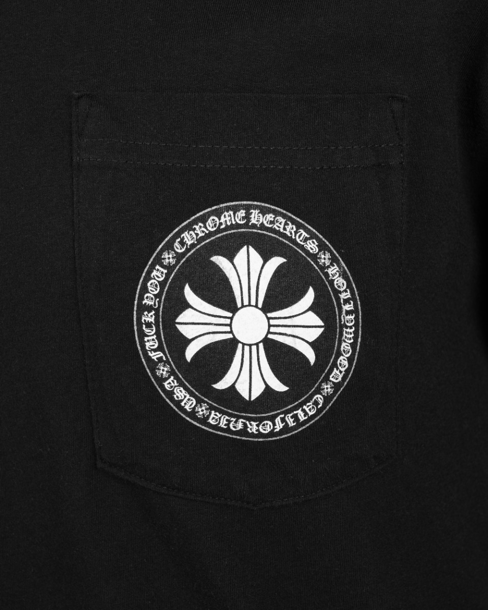 Chrome Hearts Seal Stamps Cross logo pocket long sleeve t-shirt thumbnail