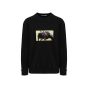 Givenchy Rottweiler embroidery black crewneck sweatshirt