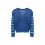 Kansai Yamamoto v-neck embroidery sweater