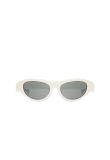 Maison Margiela x Gentle Monster 8 MM003 white sunglasses