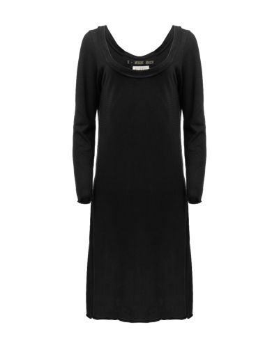 Maison Margiela MM6 x-wide neck cotton dress