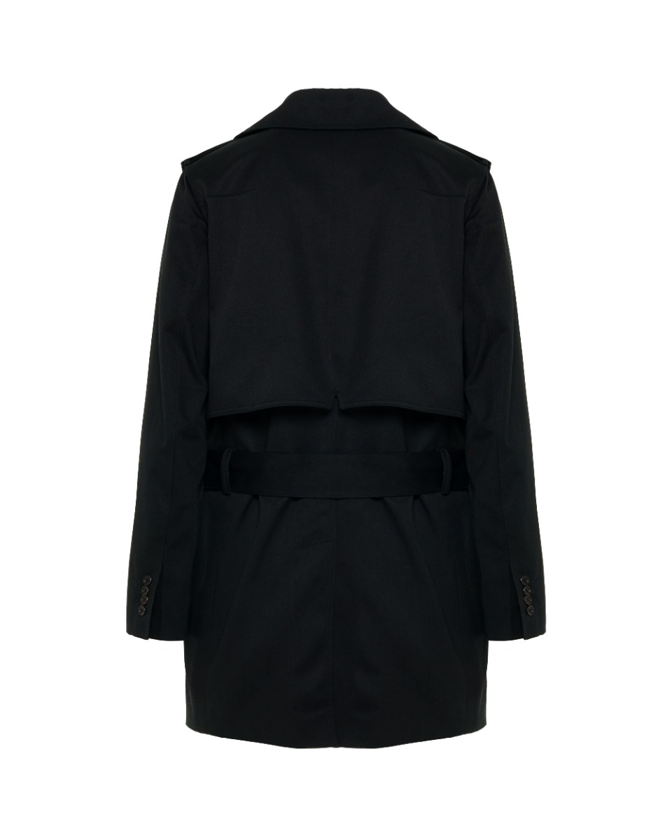 Dior Homme black trench coat thumbnail