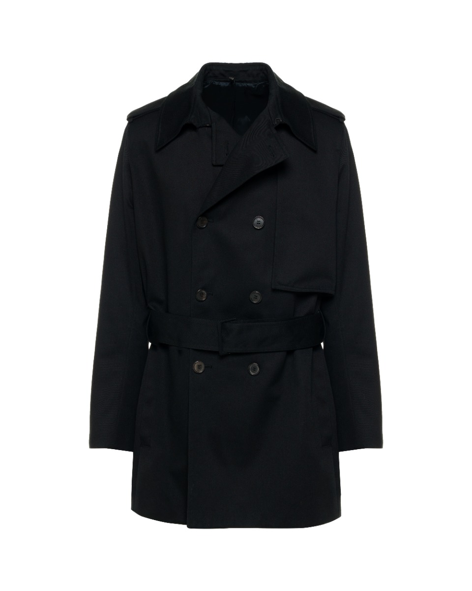 Dior Homme black trench coat thumbnail