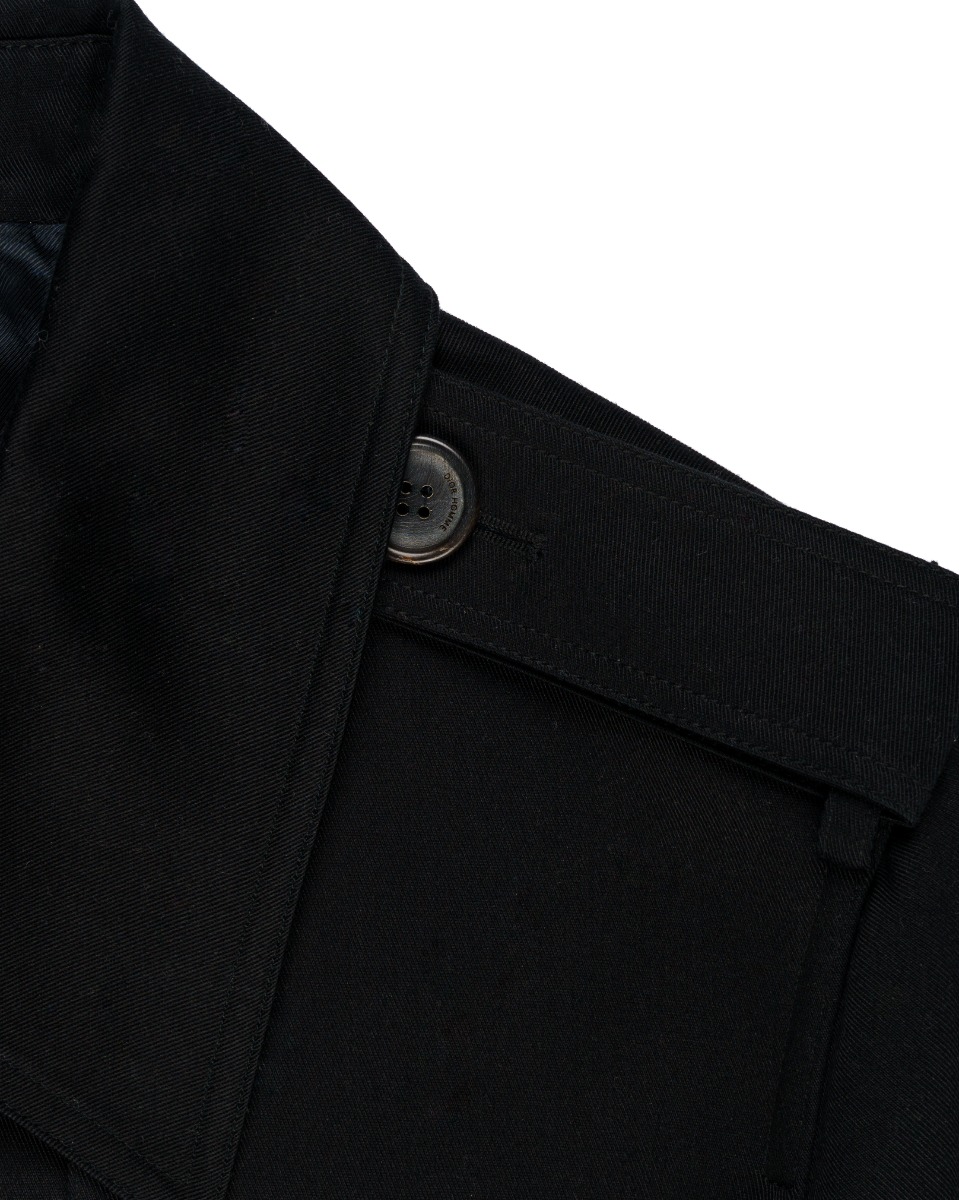 Dior Homme black trench coat thumbnail