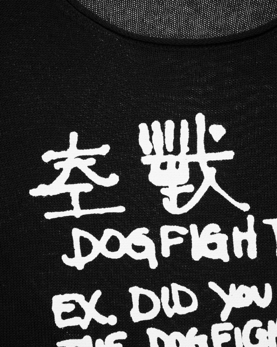 Enfants Riches Déprimés "Dog fight" logo printed crewneck sweater thumbnail