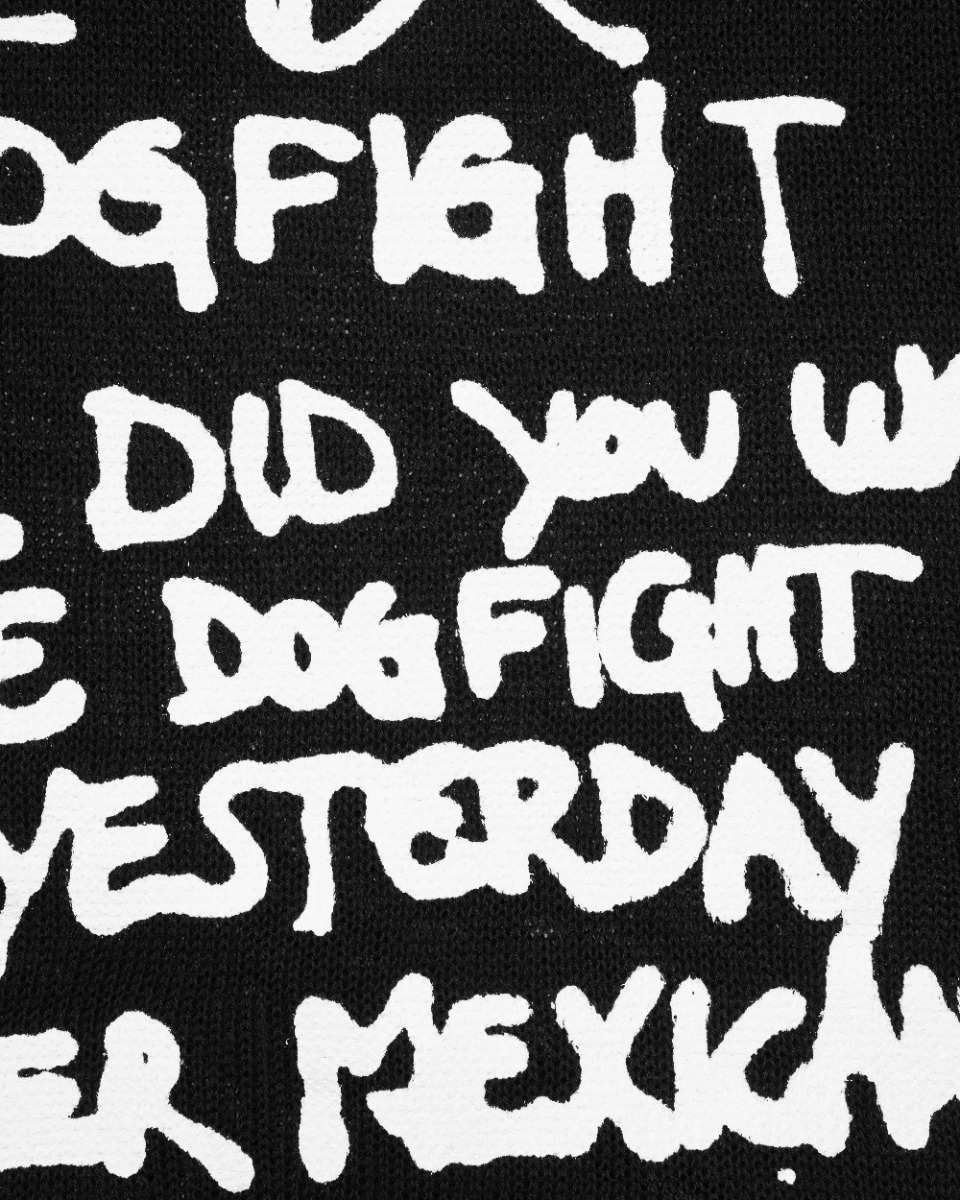 Enfants Riches Déprimés "Dog fight" logo printed crewneck sweater thumbnail