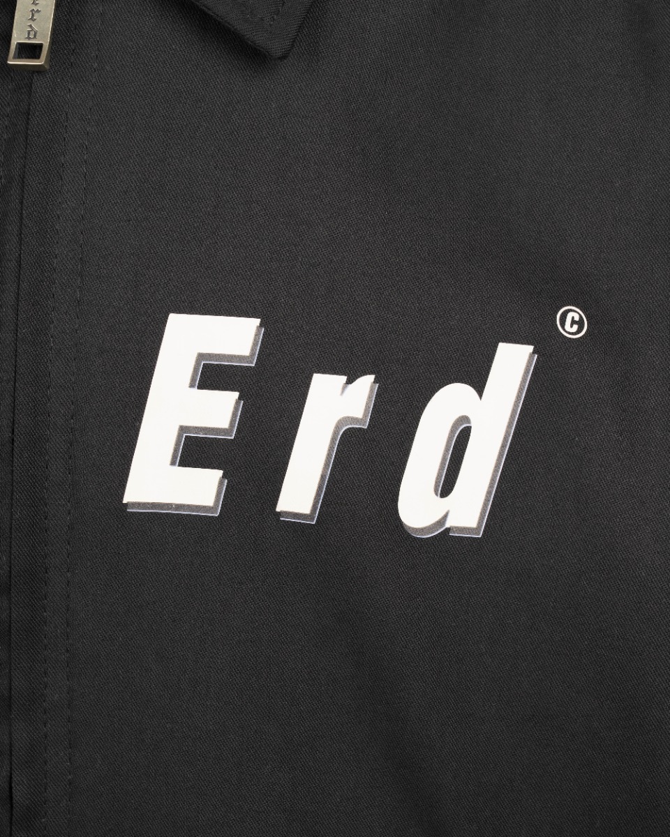 Enfants Riches Déprimés "Let LA burn" (Republic by New Order) printed coach jacket thumbnail