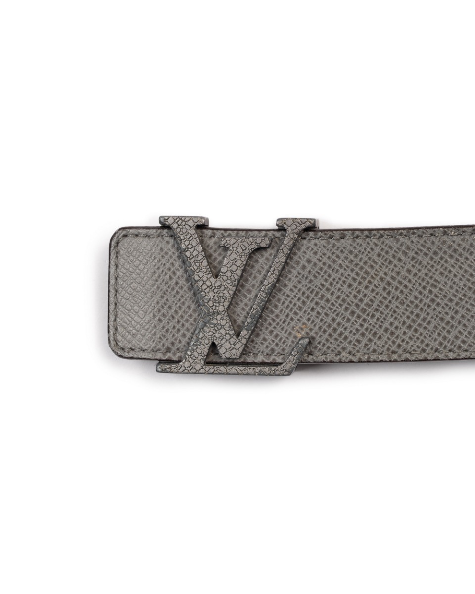 Louis Vuitton LV Initiales Taiga Glacier reversible belt thumbnail