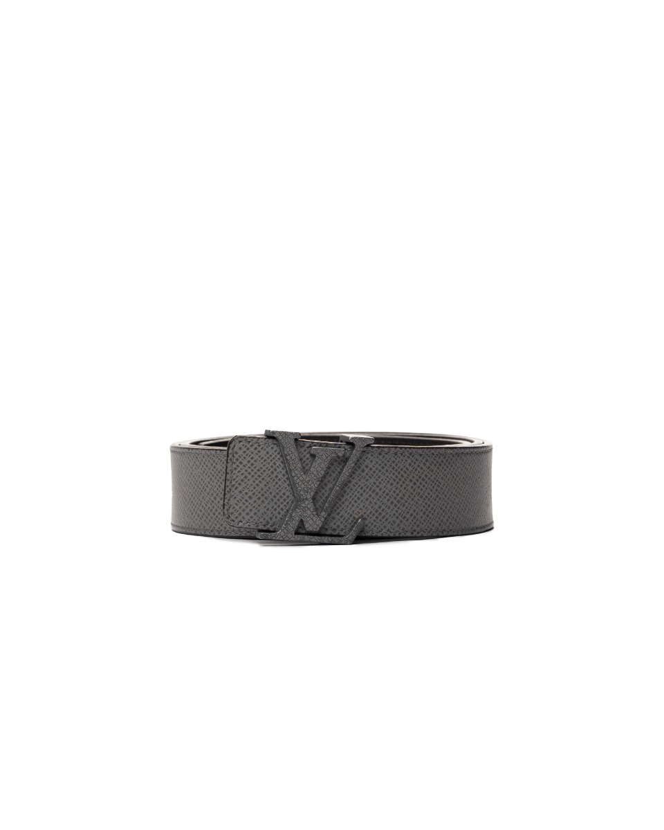 Louis Vuitton LV Initiales Taiga Glacier reversible belt thumbnail