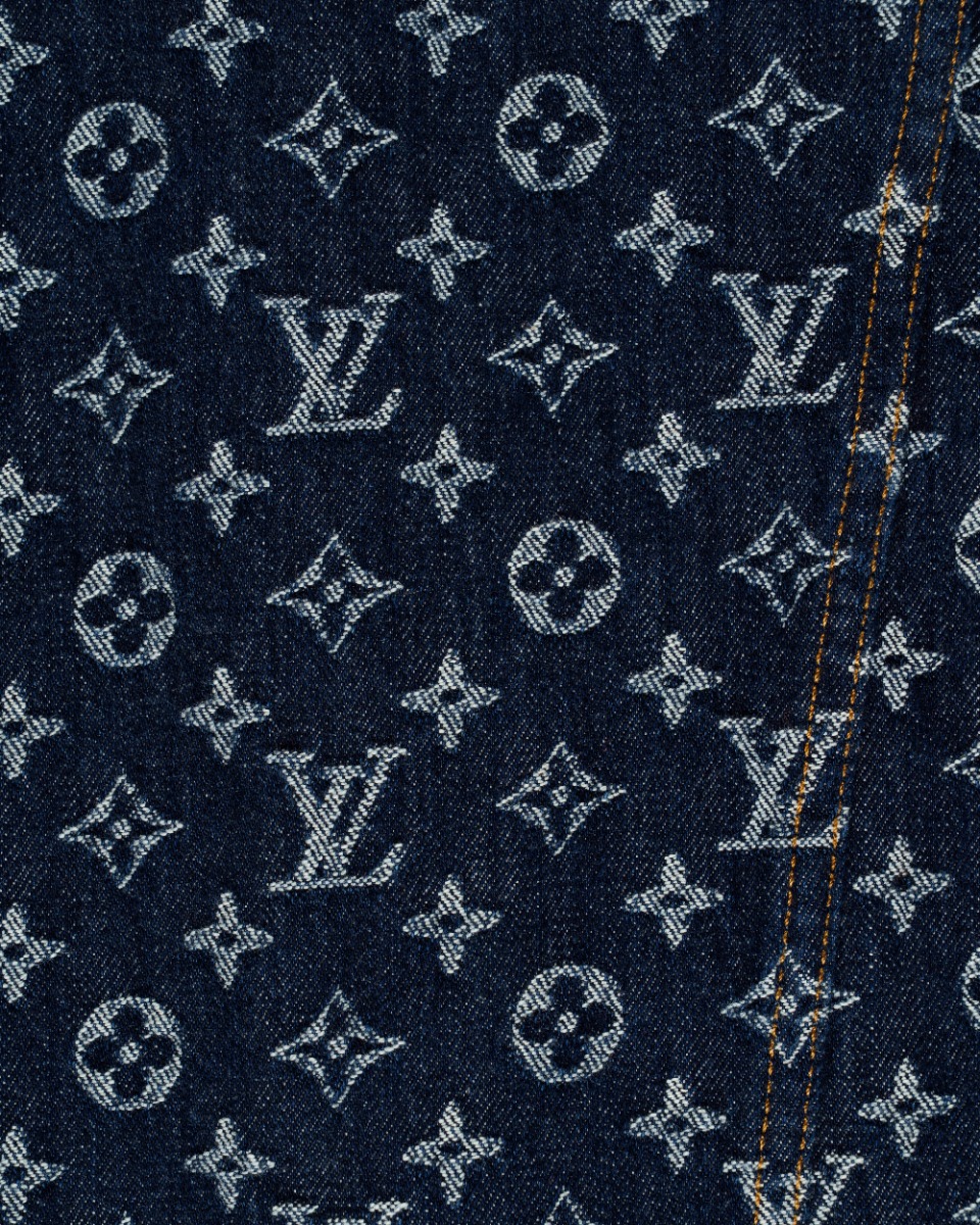 Louis Vuitton Monogram jacquard denim jacket thumbnail