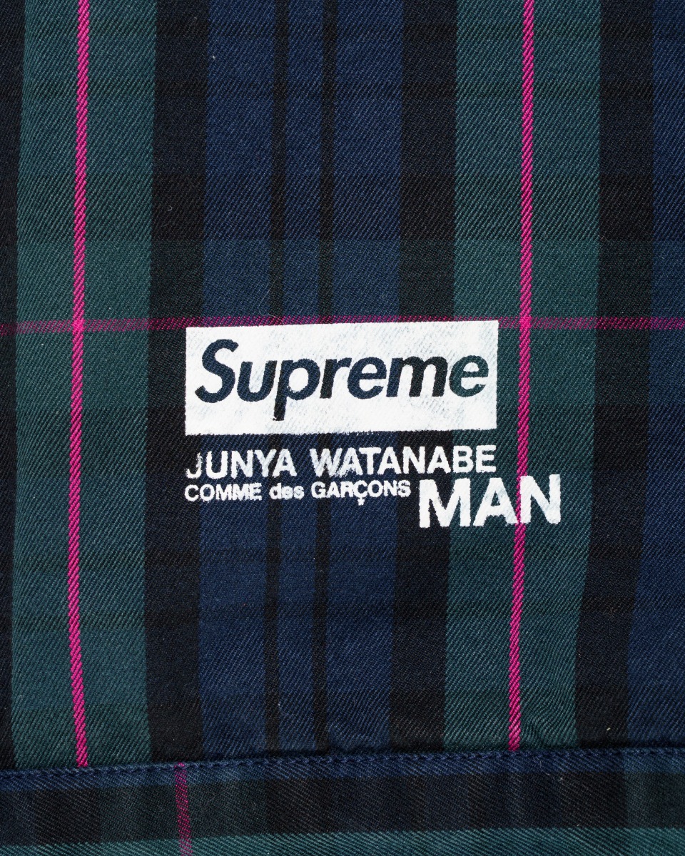 Supreme x Junya Watanabe COMME des GARÇONS MAN Poem tartan jacket thumbnail