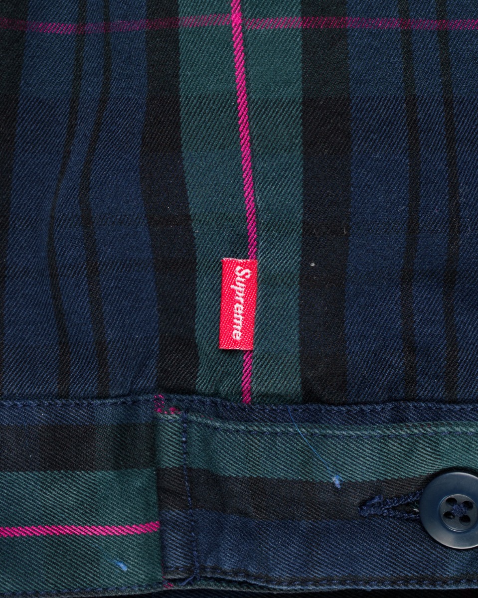 Supreme x Junya Watanabe COMME des GARÇONS MAN Poem tartan jacket thumbnail