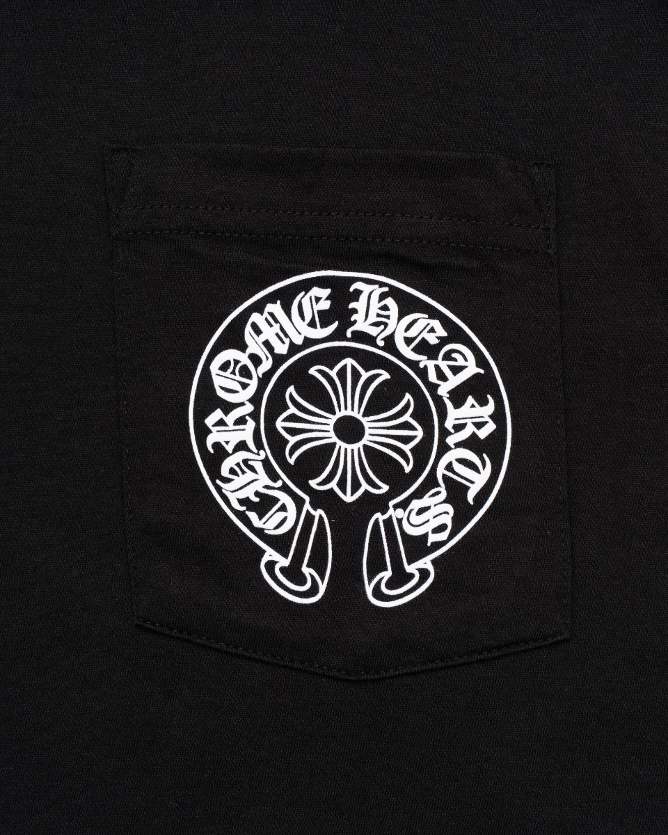 Chrome Hearts Las Vegas Exclusive Horseshoe logo pocket t-shirt thumbnail
