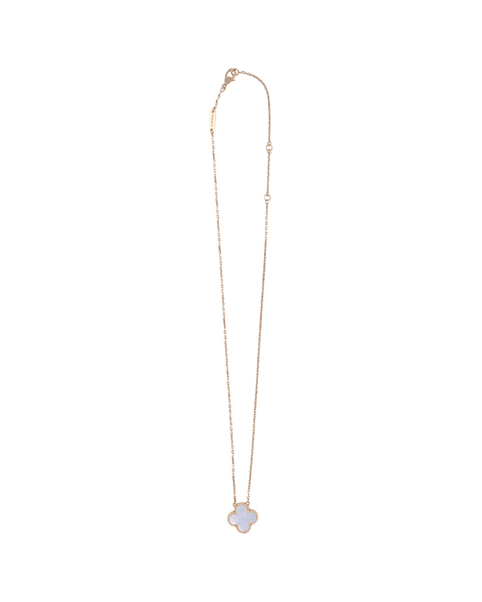 Van Cleef & Arpels Sweet Alhambra mother-of-pearl necklace  thumbnail