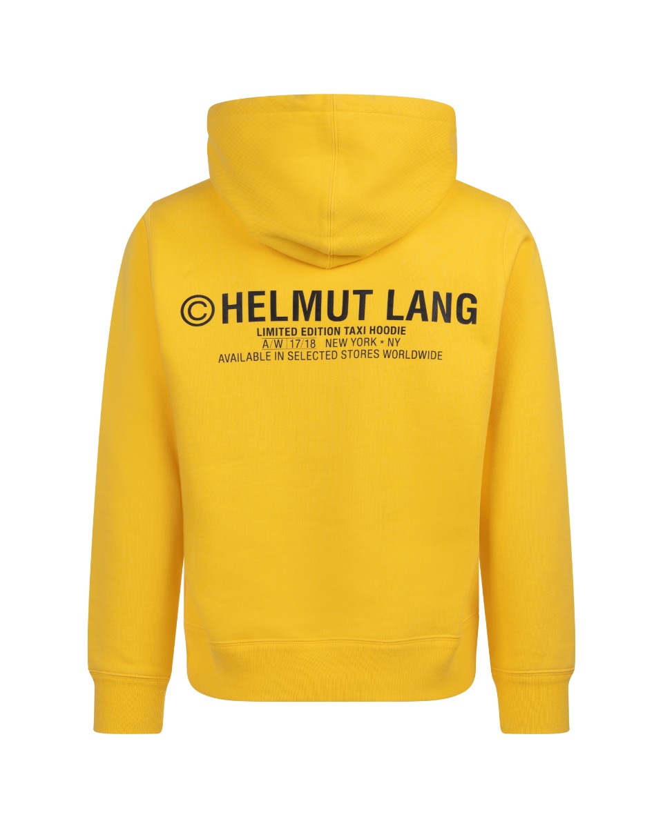 Helmut Lang New York Taxi yellow hoodie thumbnail