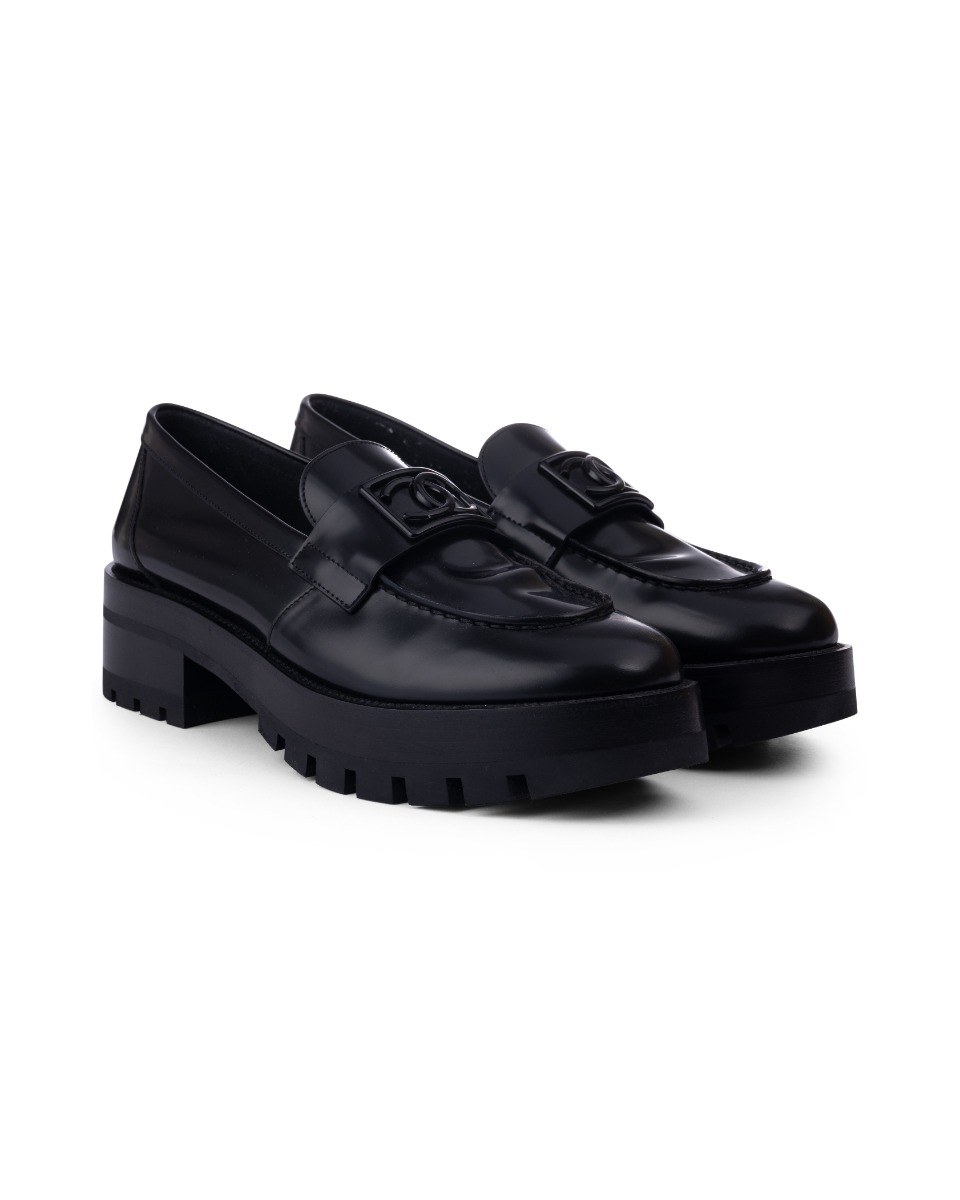 Chanel "CC" platform loafers thumbnail