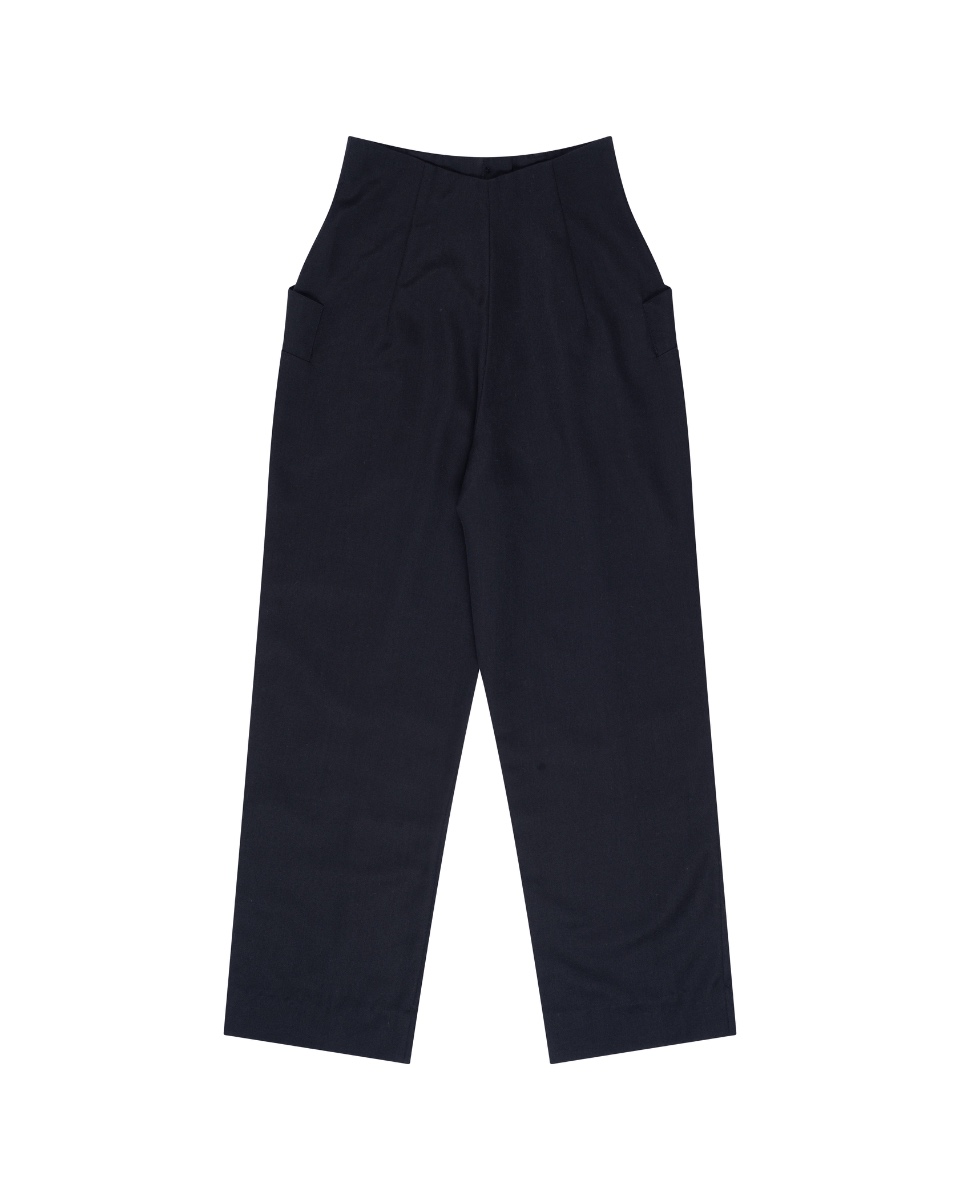 Lieve Van Gorp black high-waist pants  thumbnail