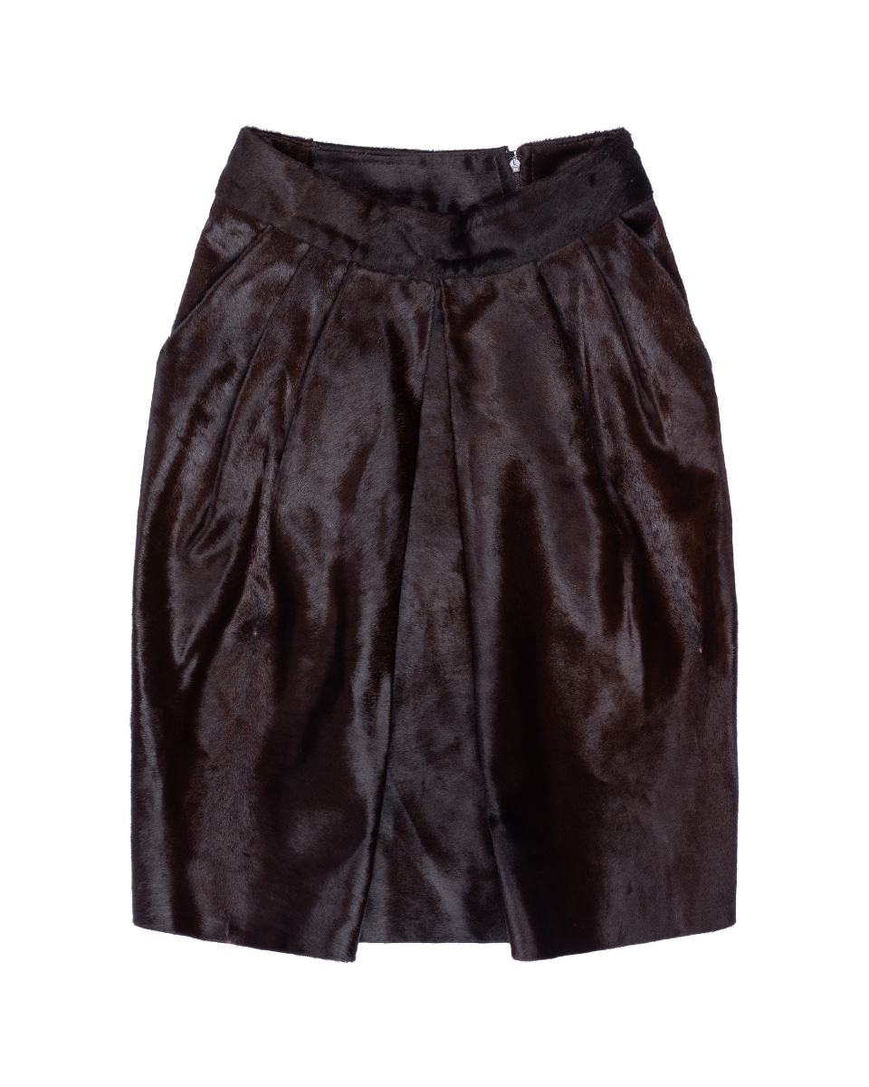 Marni calf hair leather skirt thumbnail