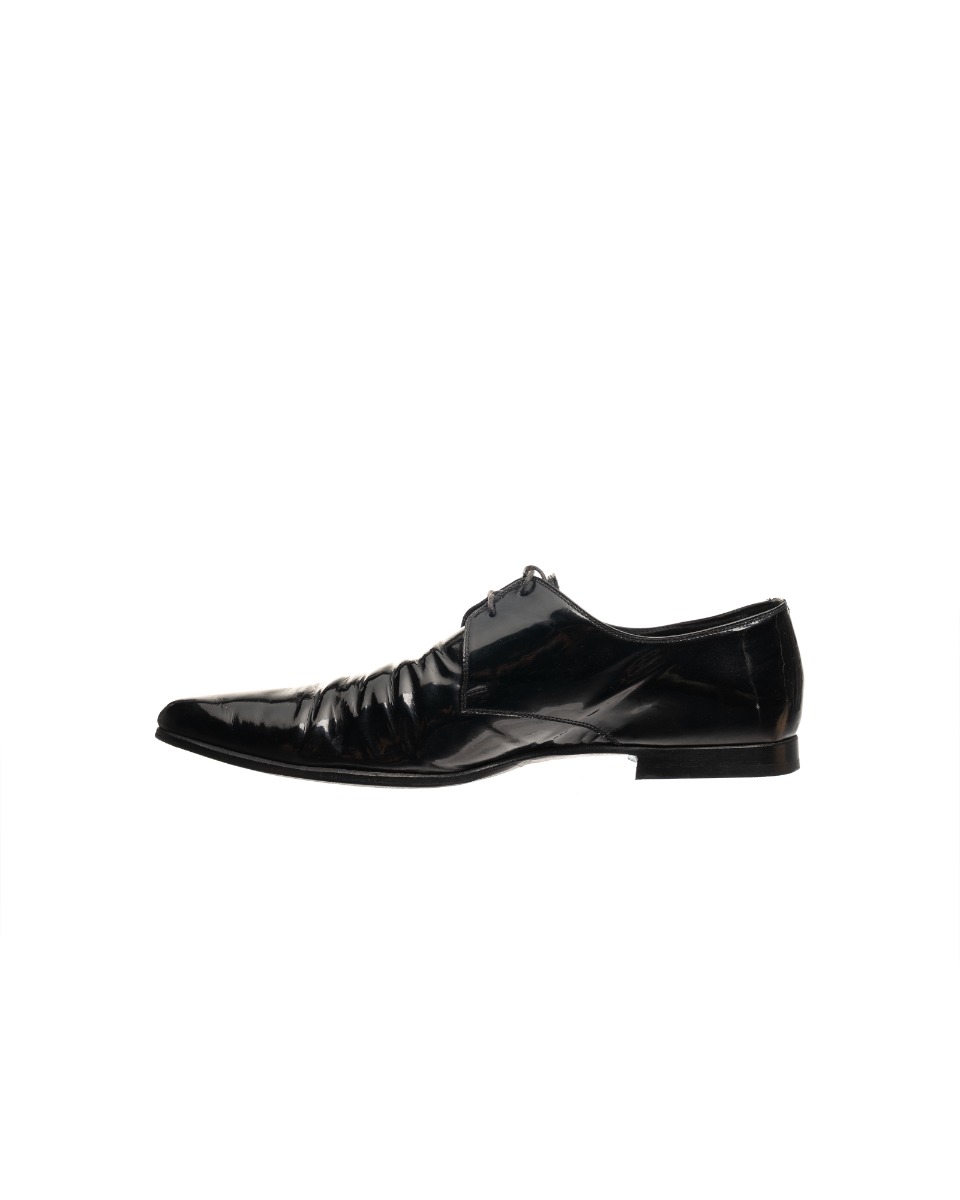 Yves Saint Laurent patent leather oxford derby shoes thumbnail