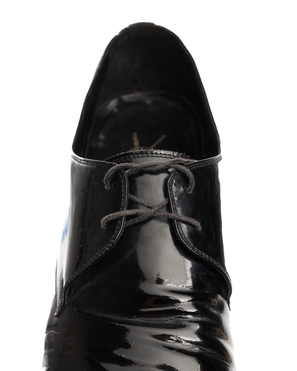 Yves Saint Laurent patent leather oxford derby shoes thumbnail