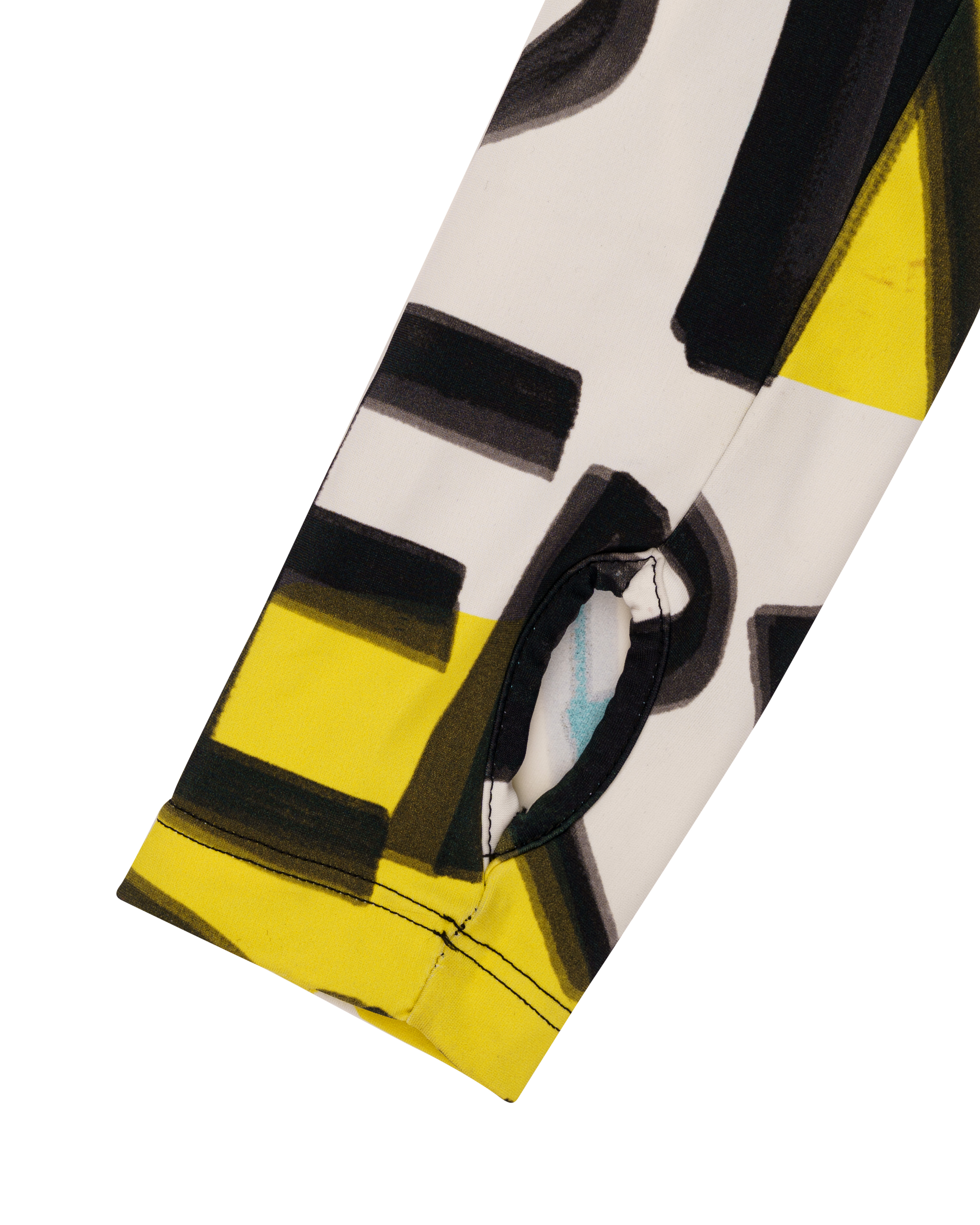 Burberry Graffiti stretch jersey bodysuit top thumbnail