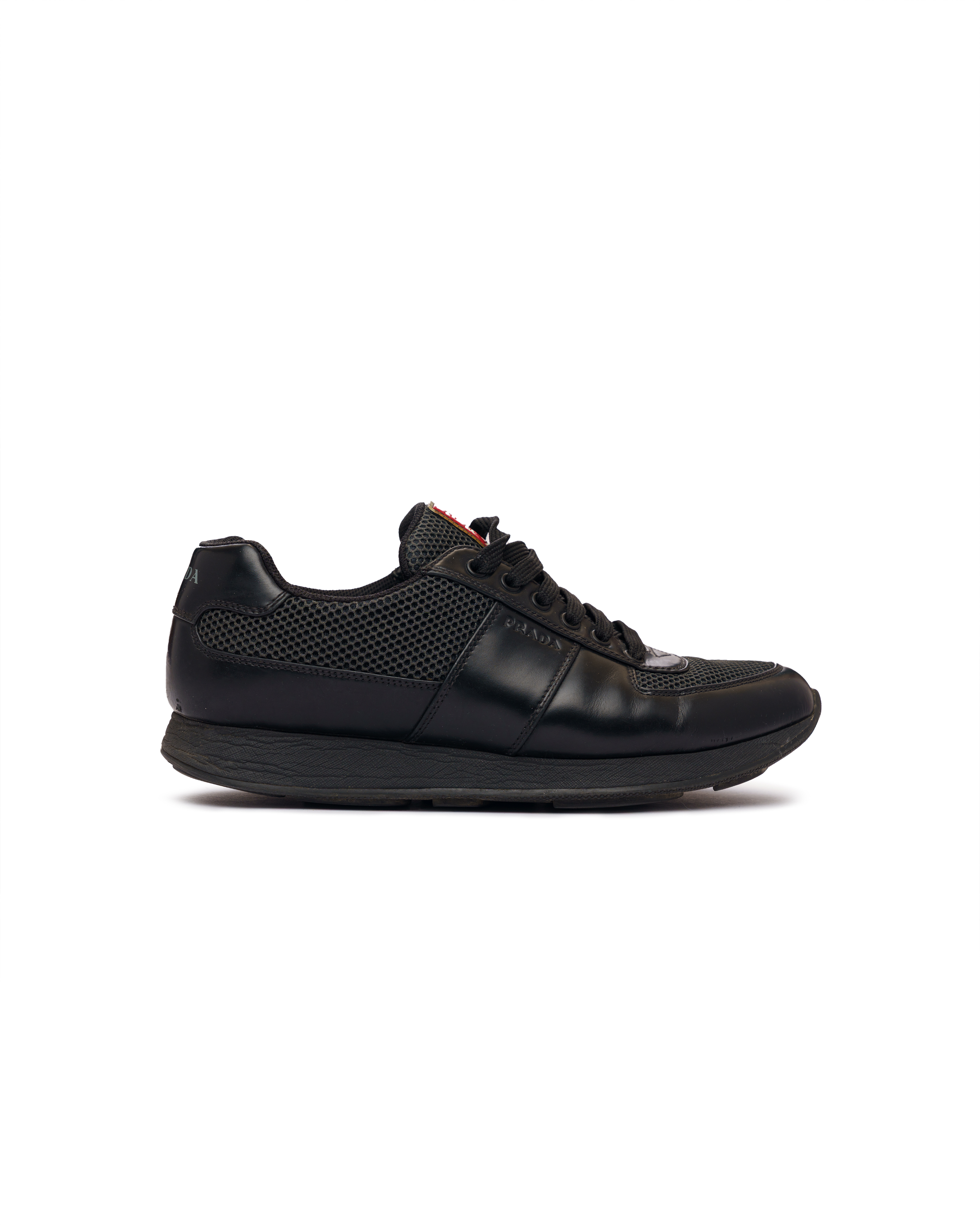 Prada Match Race black low sneakers thumbnail