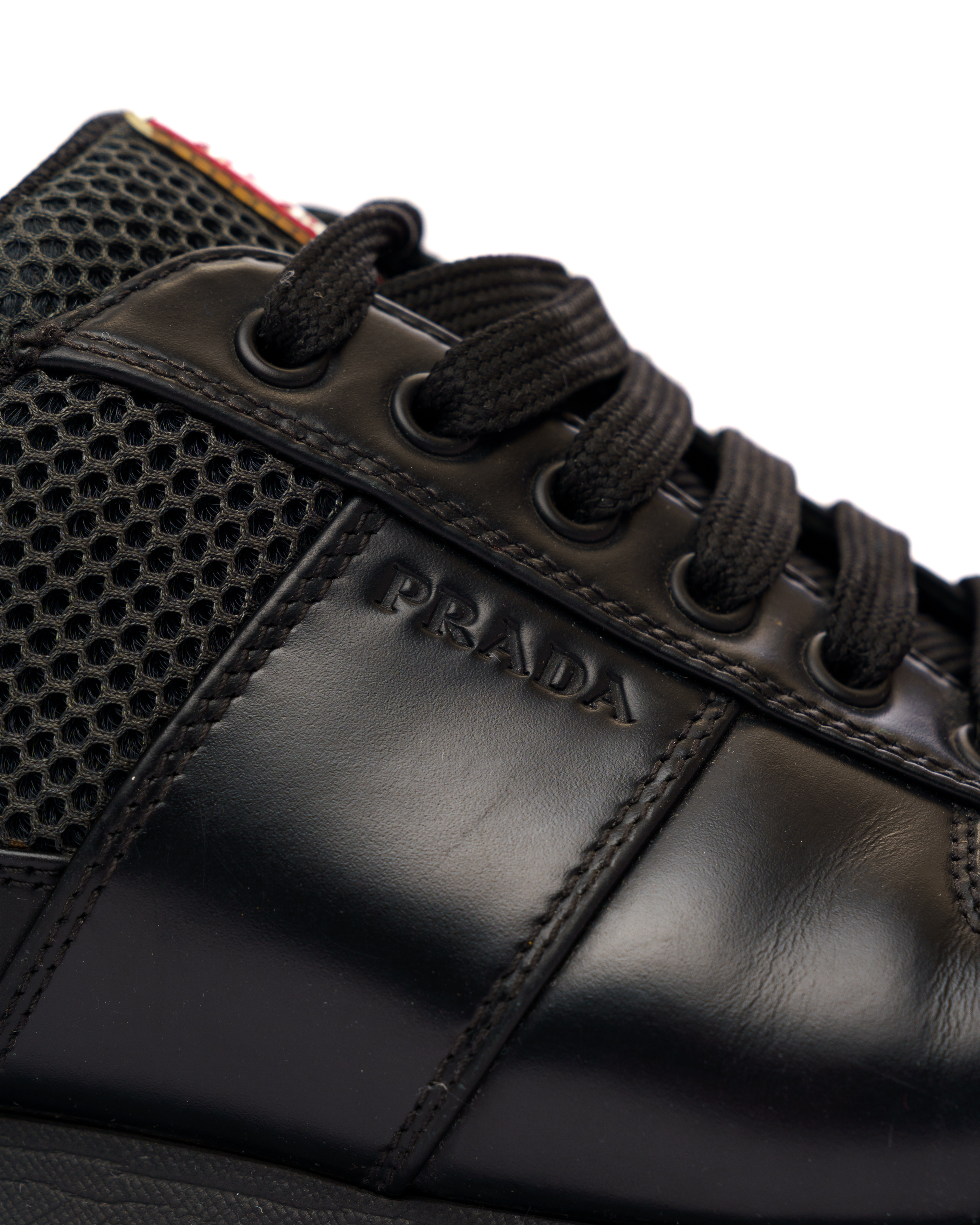 Prada Match Race black low sneakers thumbnail