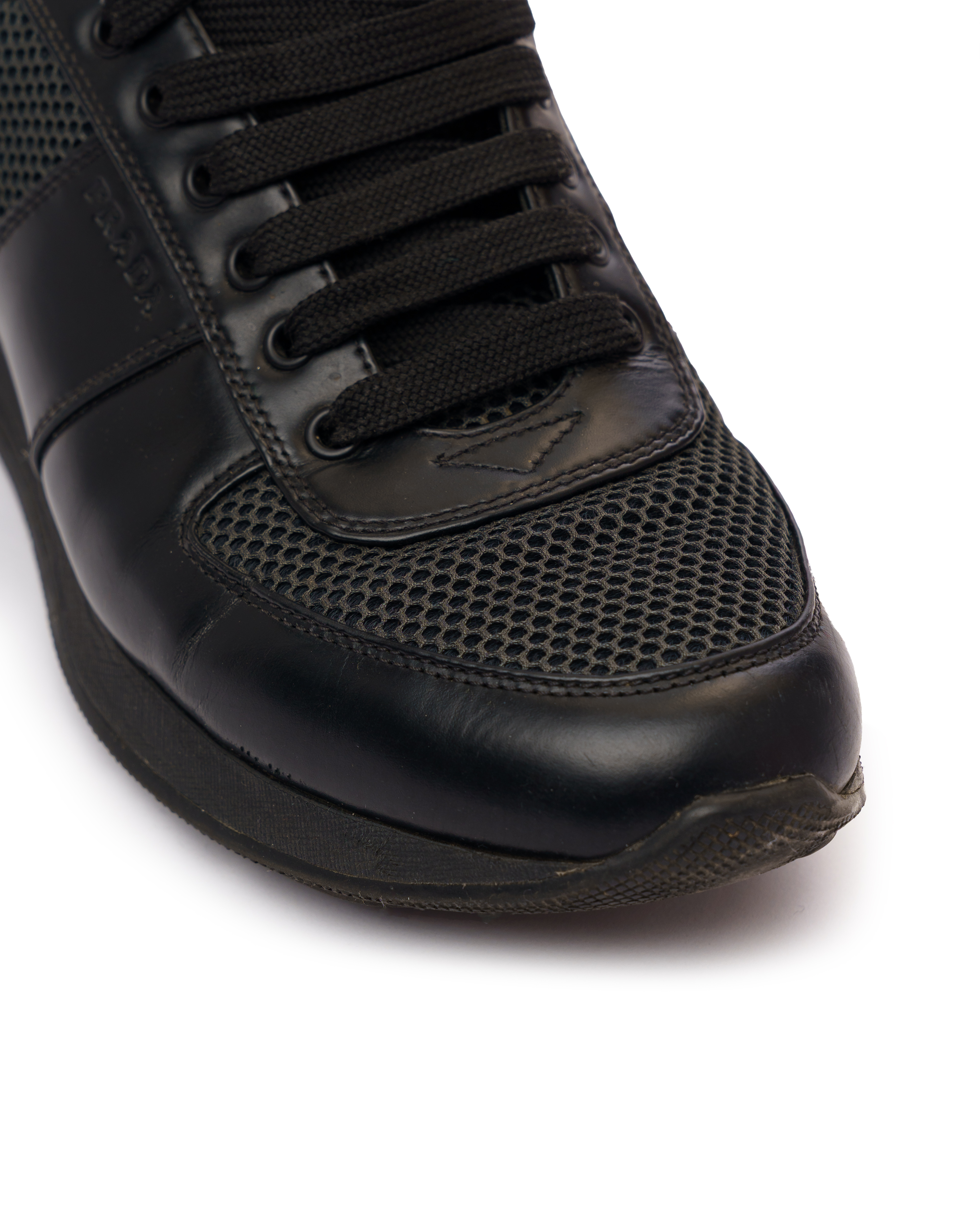 Prada Match Race black low sneakers thumbnail