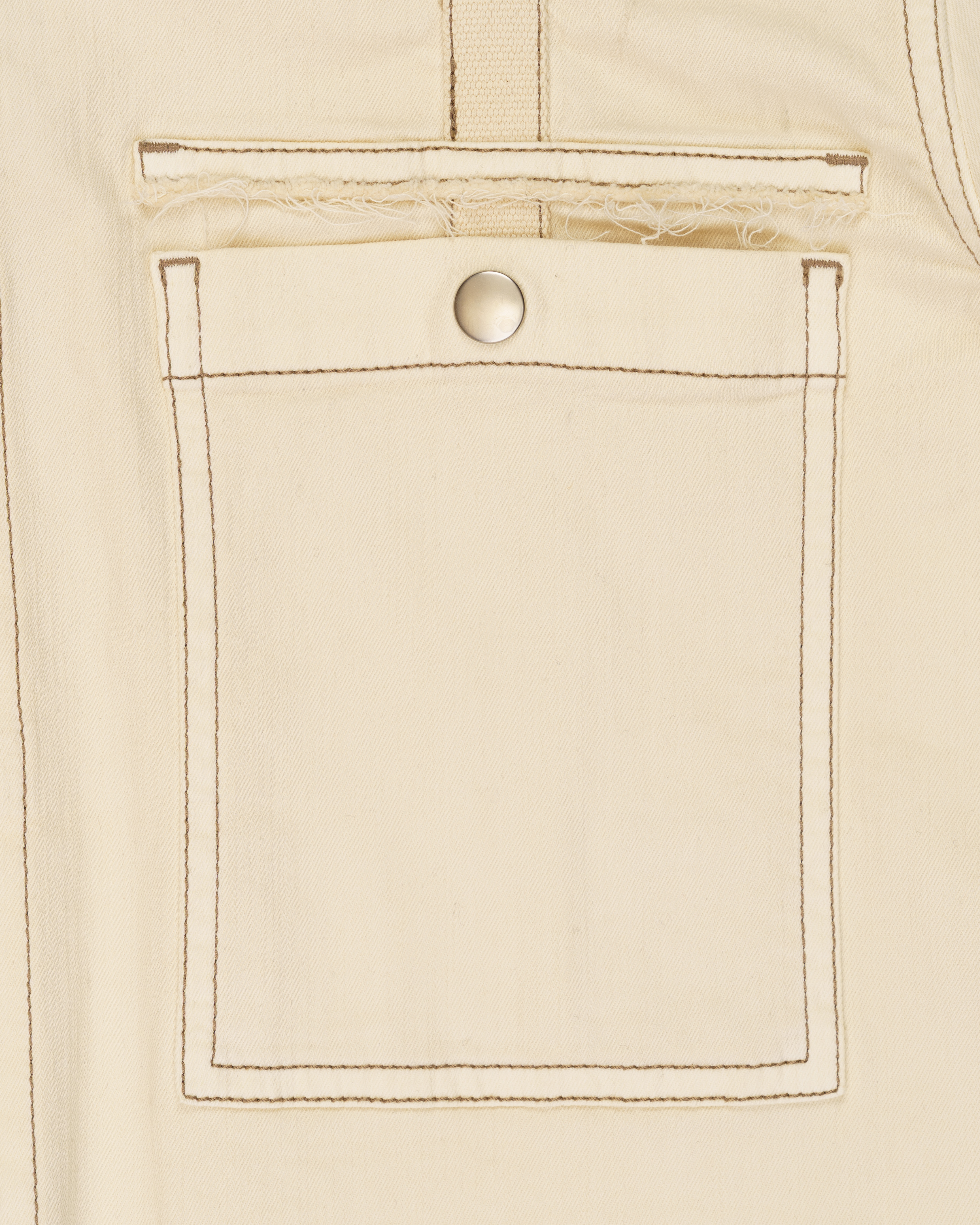 Rick Owens DRKSHDW cropped natural denim jacket thumbnail