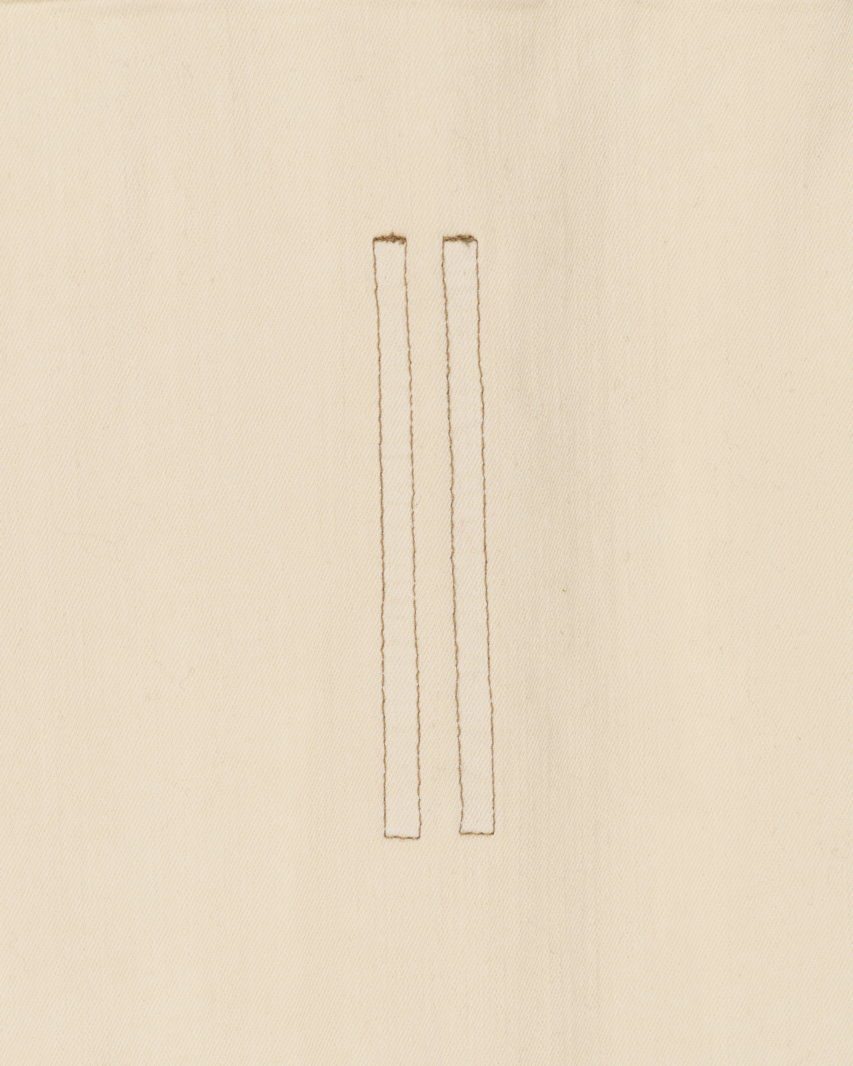 Rick Owens DRKSHDW cropped natural denim jacket thumbnail