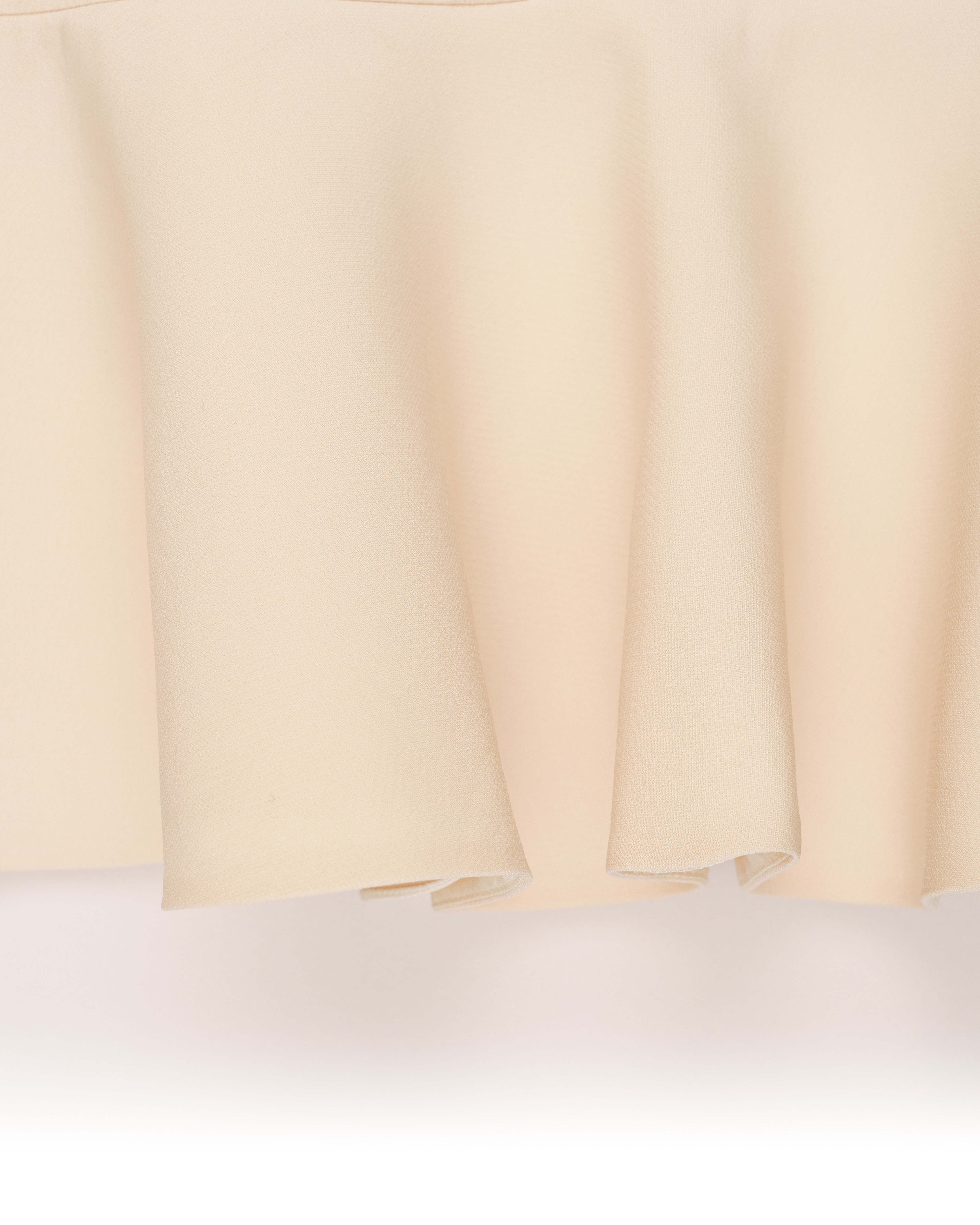 Valentino Ruffled shoulder powder-pink mini skirt thumbnail