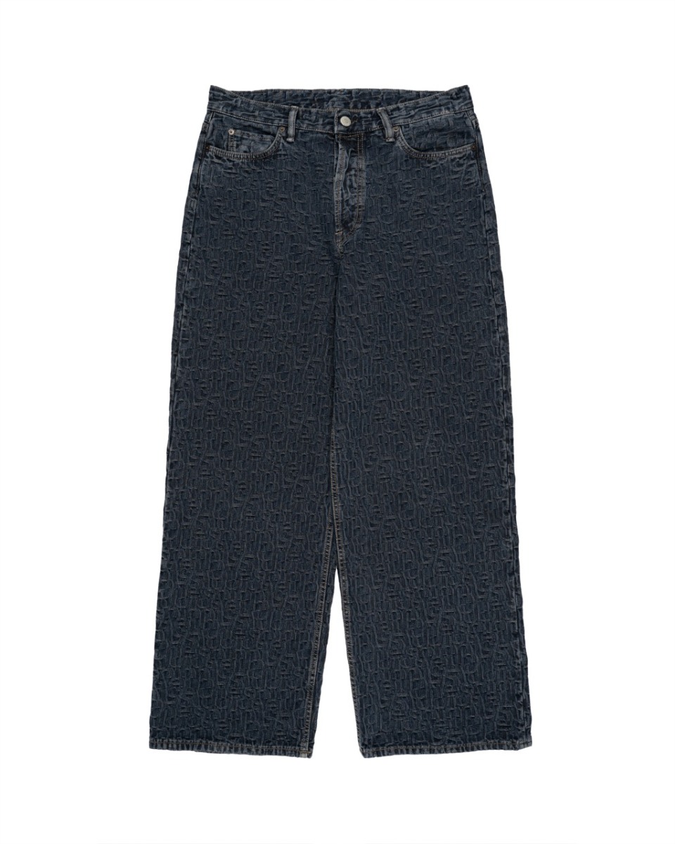 Acne Studios 1981M FN Monogram Dark denim pants thumbnail