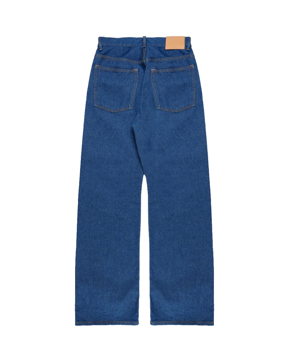 Acne Studios 2021F UNIFORM Agueli blue denim pants thumbnail