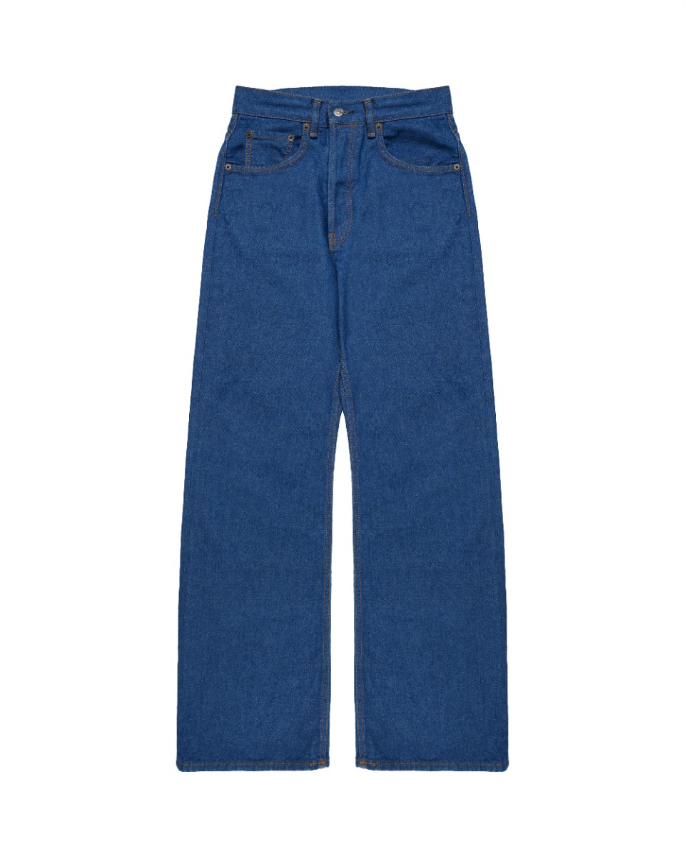 Acne Studios 2021F UNIFORM Agueli blue denim pants thumbnail