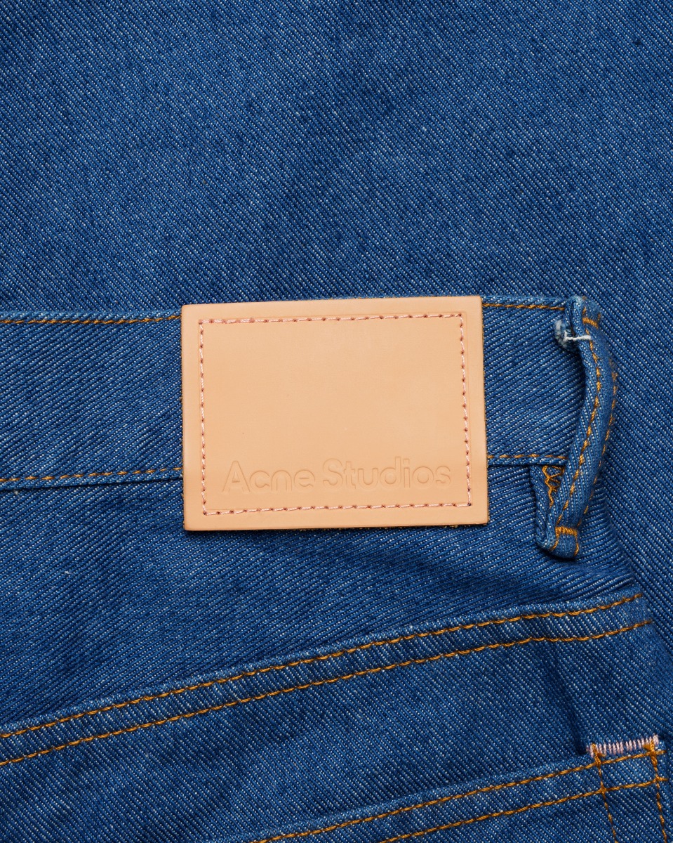 Acne Studios 2021F UNIFORM Agueli blue denim pants thumbnail