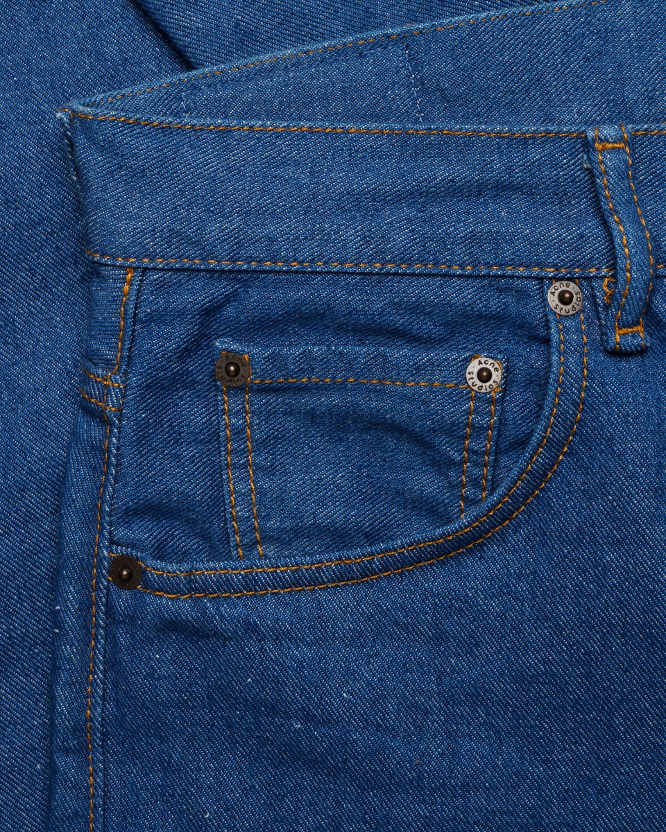 Acne Studios 2021F UNIFORM Agueli blue denim pants thumbnail