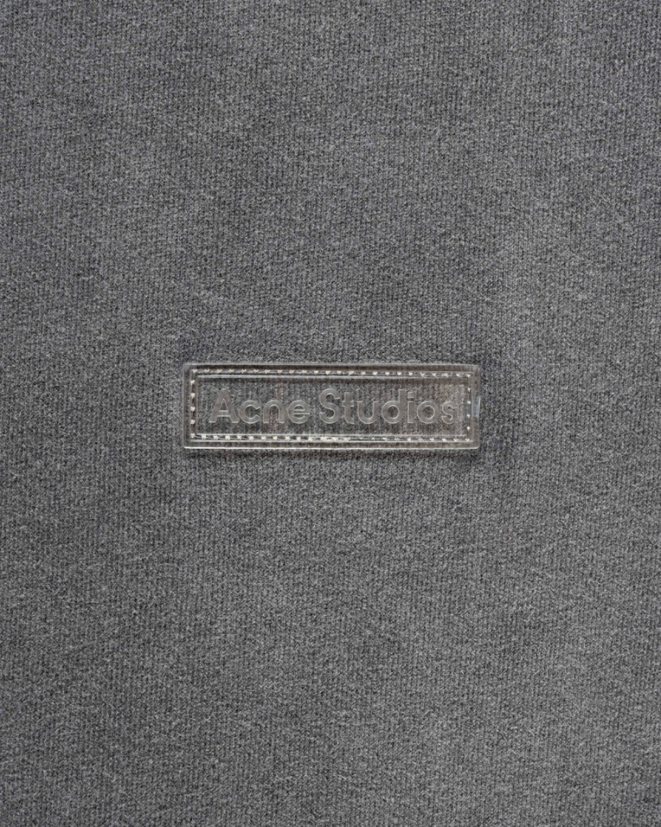 Acne Studios washed grey long sleeve t-shirt thumbnail