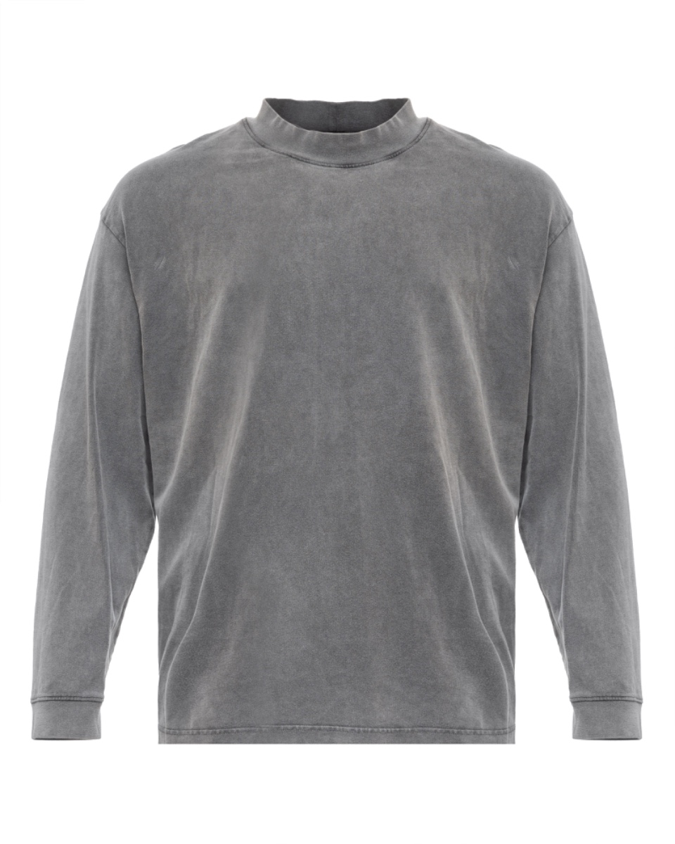 Acne Studios washed grey long sleeve t-shirt thumbnail