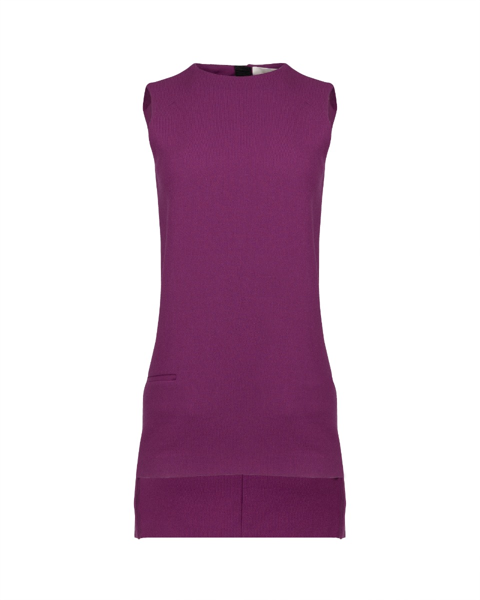 Acne Studios Dana Lux purple summer dress thumbnail