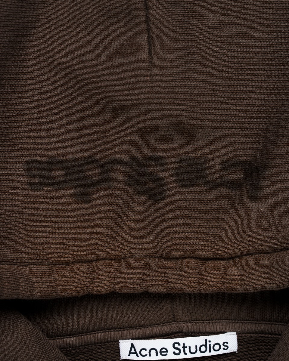 Acne Studios dyed zippered hoodie thumbnail