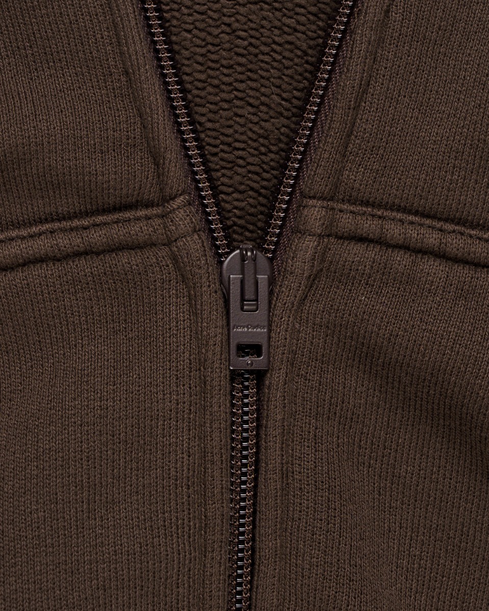 Acne Studios dyed zippered hoodie thumbnail