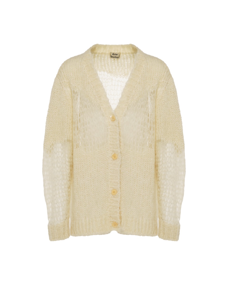Acne Studios Ono oversized mohair cardigan thumbnail