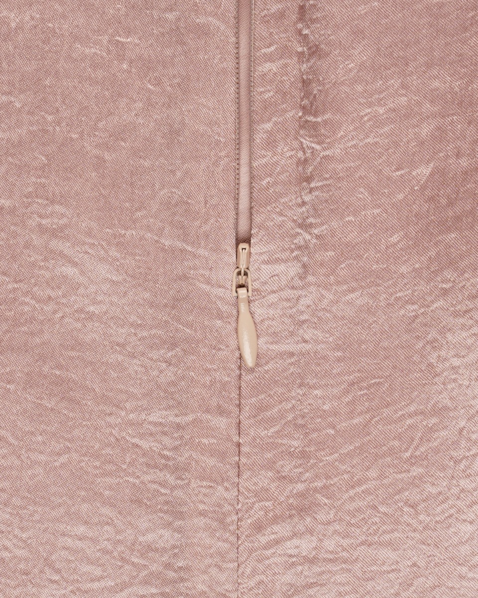 Acne Studios pink crinkled midi dress thumbnail