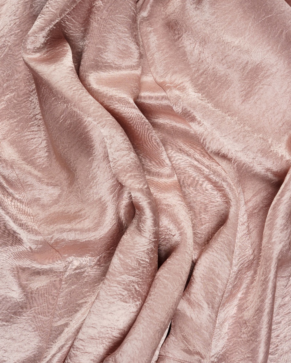 Acne Studios pink crinkled midi dress thumbnail