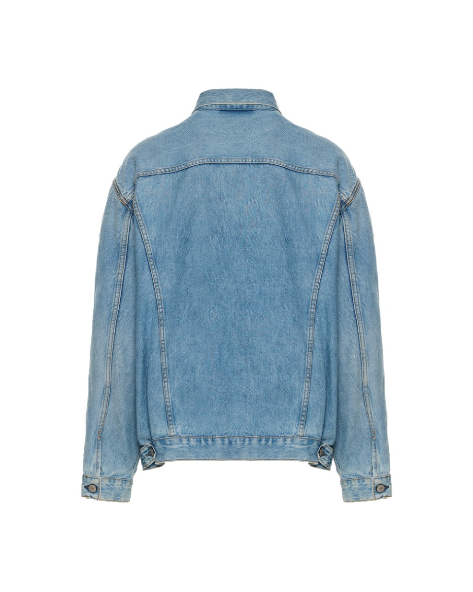 Acne Studios relaxed-fit denim jacket thumbnail