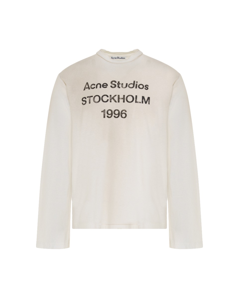 Acne Studios STOCKHOLM 1996 Exford distressed long sleeve t-shirt thumbnail