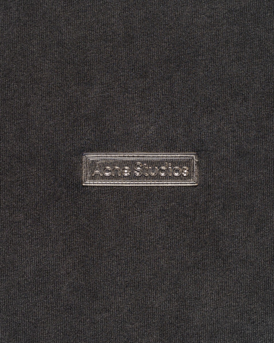 Acne Studios washed grey long sleeve t-shirt thumbnail
