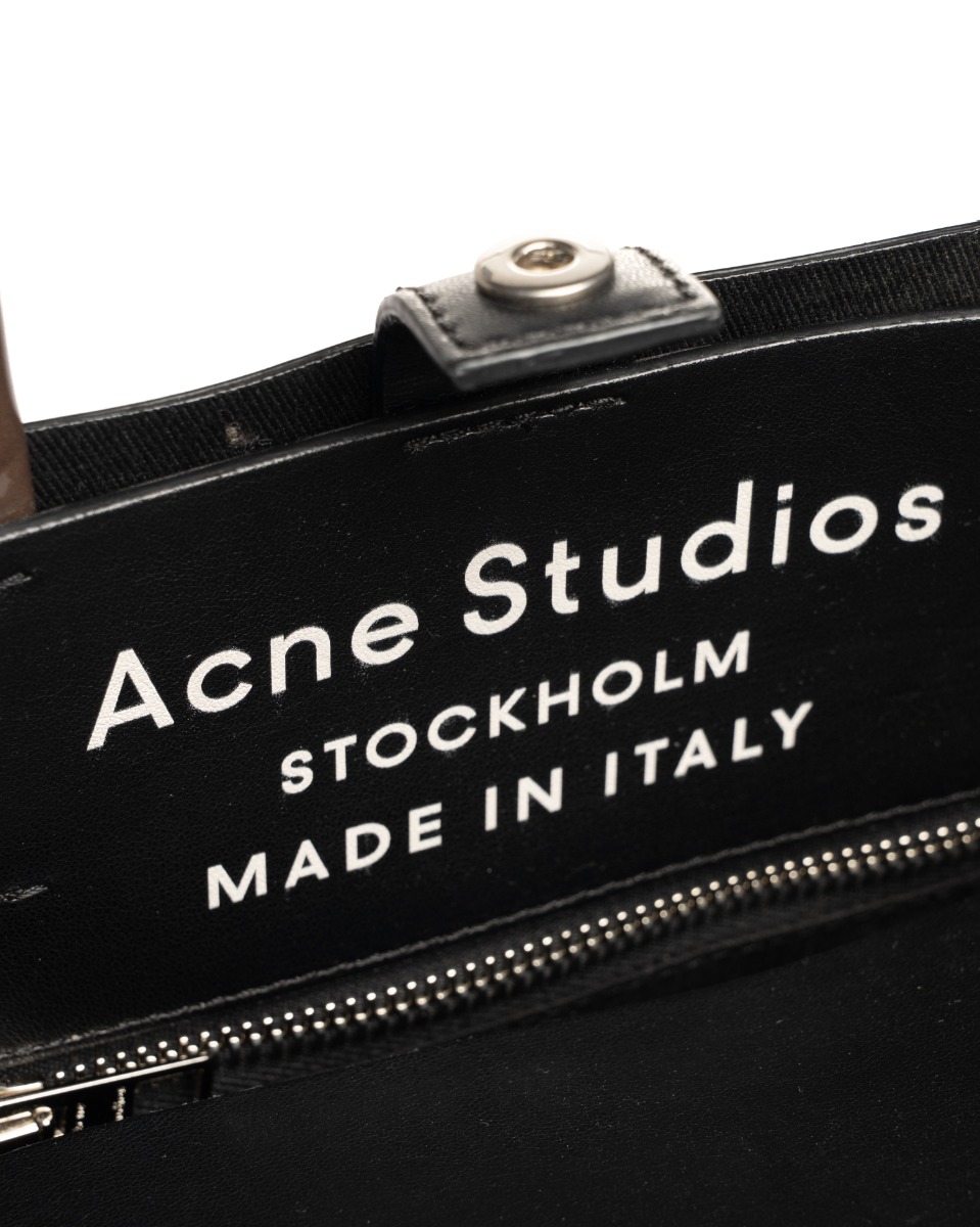 Acne Studios x William Wegman Baker patent leather tote bag thumbnail