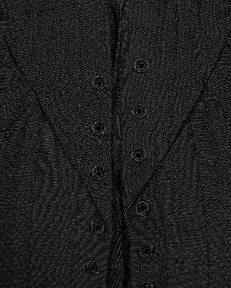 Alexander McQueen "Dance of the Twisted Bull" lace corset blazer jacket thumbnail